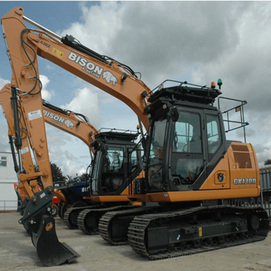 Case CX130C and CX130D Bison Plant Hire Swindon Plant Hire